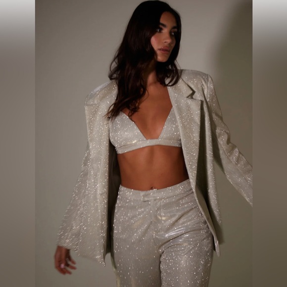 SLA the Label Paloma Blazer in Gold (NWT) - Picture 3 of 9